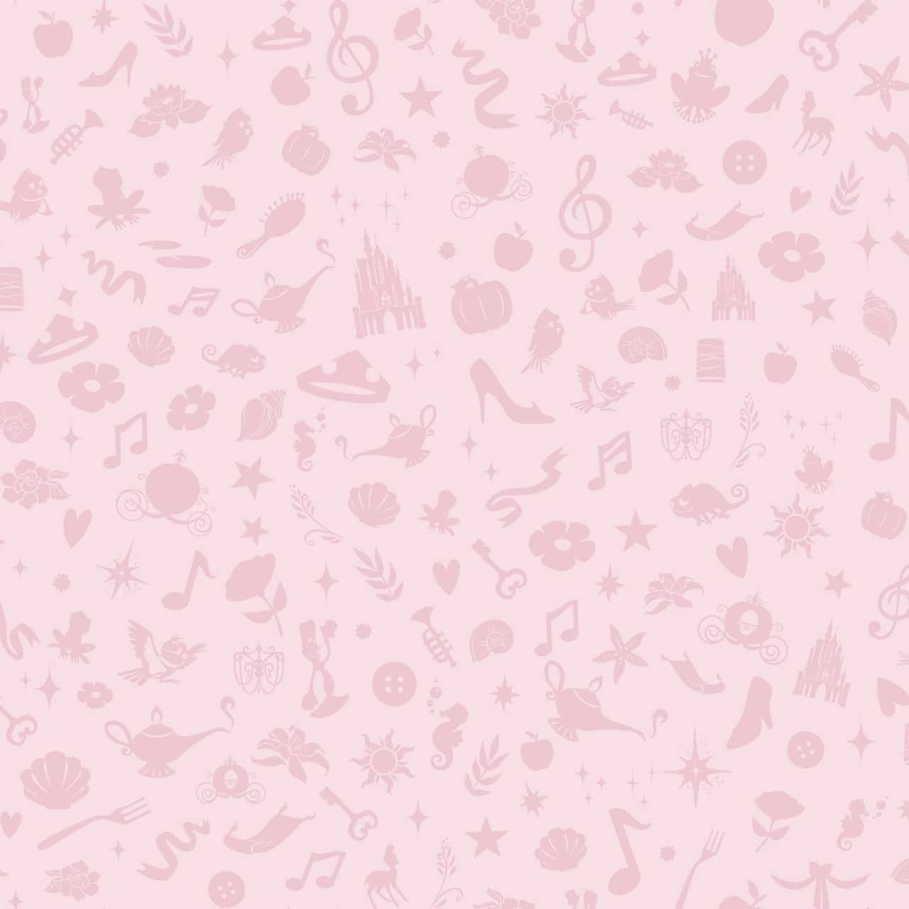 RoomMates Disney Princess Icons with Glitter Peel & Stick Wallpaper